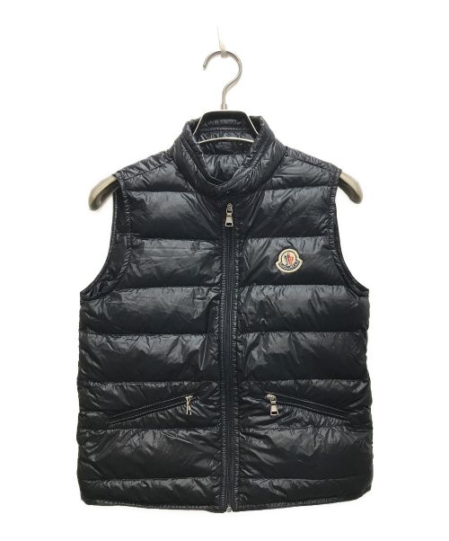 MONCLER（モンクレール）MONCLER (モンクレール) GUI GILET ダウンベスト ネイビー サイズ:140cmの古着・服飾アイテム