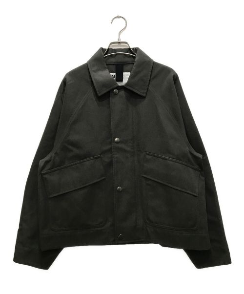 MARGARET HOWELL（マーガレットハウエル）MARGARET HOWELL (マーガレットハウエル) COTTON WOOL JACKET/コットンウールジャケット ブラウン サイズ:Sの古着・服飾アイテム