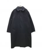 COMOLIコモリ）の古着「WOOL CASHMERE MILITARY COAT/ウール カシミヤ ミリタリー コート」｜ネイビー