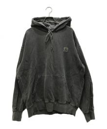 Carhartt WIP（カーハート）の古着「HOODED VISTA SWEATSHIRT/フーディビスタスウェットシャツ」｜チャコールグレー