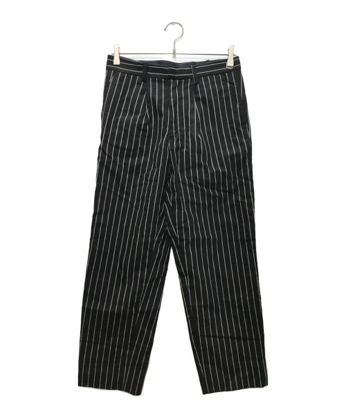 LITTLEBIG（リトルビッグ）LITTLEBIG (リトルビッグ) Stripe Tapered Trousers/ストライプテーパードトラウザーズ ネイビー サイズ:1の古着・服飾アイテム