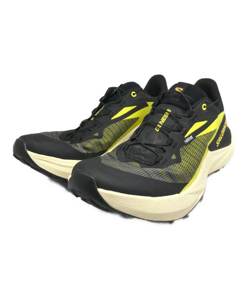 SALOMON（サロモン）SALOMON (サロモン) ローカットスニーカー ブラック×イエロー サイズ:JP27/UK8.5/EUR42 2/3 /USA9/CN270(2.5)の古着・服飾アイテム