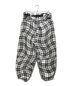 TIGHTBOOTH PRODUCTION (タイトブースプロダクション) WAVY PLAID BALLOON PANTS/ウェイビープレイドバルーンパンツ ホワイト サイズ:Ｍ：19000円