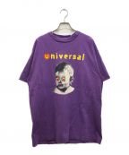 SAINT MICHAELセントマイケル）の古着「SS TEE UNIVERSAL/エスエス ティー ユニバーサル」｜パープル