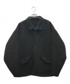 N.HOOLYWOODエヌ ハリウッド）の古着「REVERSIBLE STAND COLLAR BLOUSON/リバーシブルスタンドカラーブルゾン」｜ブラック