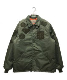 AVIREX（アヴィレックス）の古着「COACH JACKET TOP GUN/コーチジャケットトップガン」｜カーキ