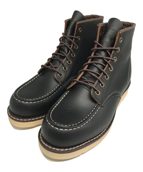 RED WING（レッドウィング）RED WING (レッドウィング) 6-inch Classic Moc/6インチクラシックモック ブラック サイズ:USA8 D/UK7/EUR41/CM26の古着・服飾アイテム