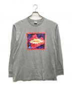 SUPREMEシュプリーム）の古着「Bloom L/S Tee/ロングスリーブカットソー」｜グレー