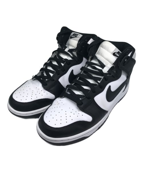 NIKE（ナイキ）NIKE (ナイキ) DUNK HI RETRO/ダンクハイレトロ/ハイカットスニーカー ホワイト×ブラック サイズ:27cm/US9 /UK8/EUR 42.5の古着・服飾アイテム