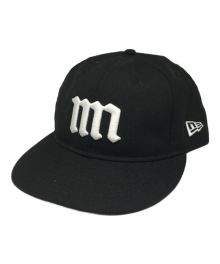 New Era×MIN-NANO（ニューエラ×ミンナノ）の古着「コラボキャップ」｜ネイビー