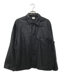 BLURHMS（ブラームス）の古着「Light Moleskin Work Jacket/ライトモールスキンワークジャケット」｜ブラック