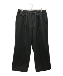 DAIWA PIER39（ダイワ ピア39）の古着「TECH WIDE EASY 2P TROUSERS FLANNEL/テックワイドイージー2Pトラウザーズフランネル」｜グレー