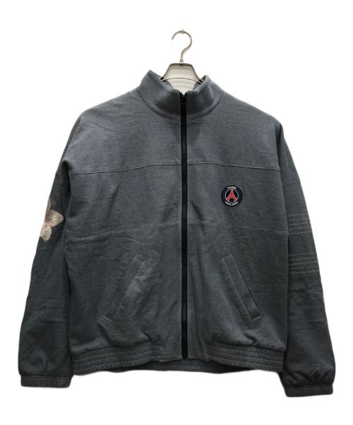 Paris Saint-Germain（パリ・サン ジェルマン）Paris Saint-Germain (パリ・サン ジェルマン) Poggy (ポギー) PSG PLJ ECO INDIGO Sweat zip jacket/スタンドカラージャケット ブルー サイズ:表記無の古着・服飾アイテム