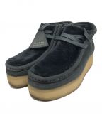 CLARKSクラークス）の古着「Wallabee Wedge/ワラビーウェッジ」｜グレー