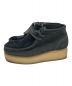 CLARKS (クラークス) Wallabee Wedge/ワラビーウェッジ グレー サイズ:23cm：9000円