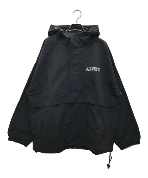 Americana（アメリカーナ）Americana (アメリカーナ) NYLON ANORAK/ナイロン アノラック ブラック サイズ:表記無の古着・服飾アイテム