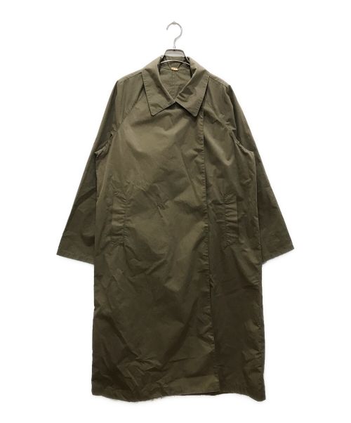 MUSE de Deuxieme Classe（ミューズ ドゥーズィエム クラス）MUSE de Deuxieme Classe (ミューズ ドゥーズィエム クラス) HIGHPOP TRENCH COAT/ハイポップ トレンチコート ブラウン サイズ:Fの古着・服飾アイテム