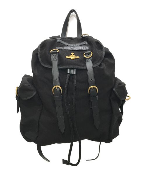 Vivienne Westwood（ヴィヴィアンウエストウッド）Vivienne Westwood (ヴィヴィアンウエストウッド) HIGHLAND BACKPACK/ハイランド バックパック ブラックの古着・服飾アイテム