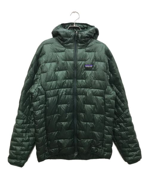 Patagonia（パタゴニア）Patagonia (パタゴニア) マイクロ・パフ・フーディ グリーン サイズ:Ⅿの古着・服飾アイテム