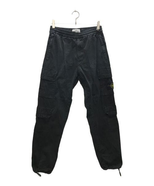 STONE ISLAND（ストーンアイランド）STONE ISLAND (ストーンアイランド) SI CARGO PANTS/カーゴパンツ ブラック サイズ:W30の古着・服飾アイテム