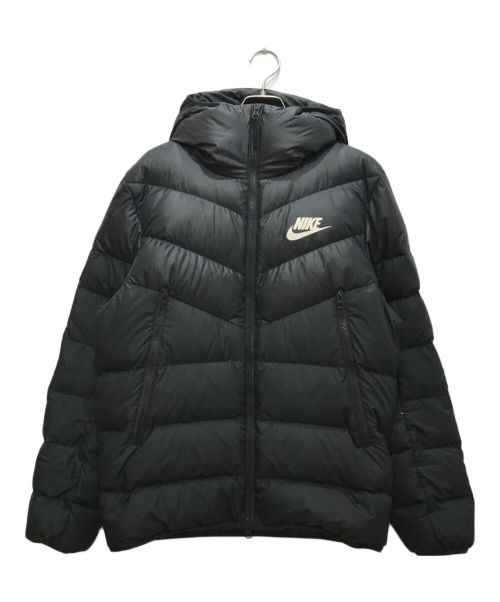 NIKE（ナイキ）NIKE (ナイキ) ダウン混ジャケット ブラック サイズ:Ⅿの古着・服飾アイテム