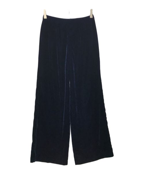 MAISON GUILLEMETTE（メゾンギュメット）MAISON GUILLEMETTE (メゾンギュメット) VELVET PANTS/ベルベットパンツ ネイビー サイズ:Sの古着・服飾アイテム