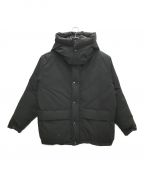 WYM LIDNMウィム バイ リドム）の古着「HOODED MASSIVE HEAT FIBER PADDED/フーデッドマッシブヒートファイバーパッディド」｜ブラック