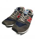 NEW BALANCEニューバランス）の古着「ローカットスニーカー」｜ネイビー