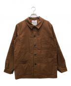 Le SansPareilルサンパレイユ）の古着「Cotton Twill Traditional Coverall/コットン トゥイル トラディショナル カバーオール」｜ブラウン