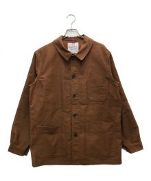 Le SansPareil（ルサンパレイユ）の古着「Cotton Twill Traditional Coverall/コットン トゥイル トラディショナル カバーオール」｜ブラウン