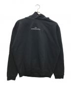 Maison Margielaメゾンマルジェラ）の古着「ロゴ刺繍フーディ/Hoodie Upside Down Logo/S50GU0167」｜ブラック