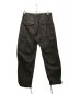 AURALEE (オーラリー) HIGH COUNT LIGHT NYLON FATIGUE PANTS/ハイ カウント ライト ナイロンファティーグ パンツ ブラウン サイズ:SIZES：12000円