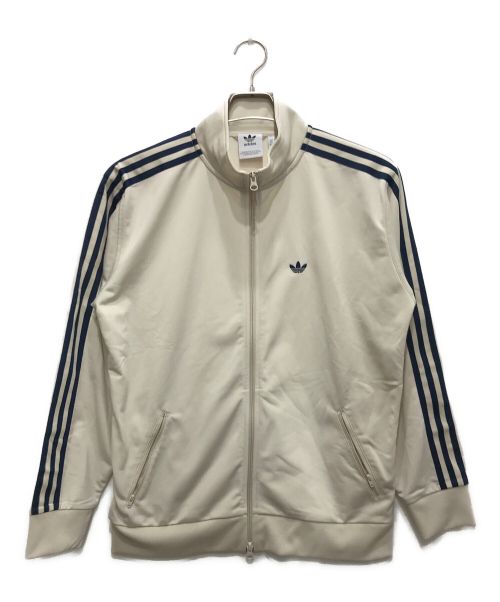 adidas（アディダス）adidas (アディダス) ベッケンバウアー トラック ジャケット アイボリー サイズ:XSの古着・服飾アイテム