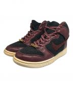 NIKEナイキ）の古着「DUNK HIGH SUPREME/ハイカットスニーカー」｜レッド×ブラック