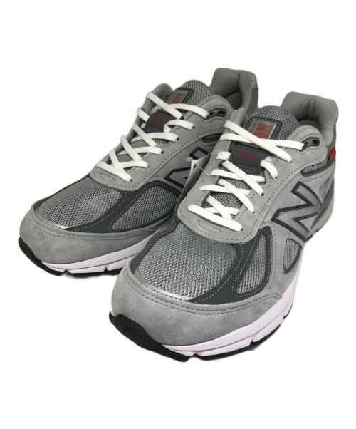 NEW BALANCE（ニューバランス）NEW BALANCE (ニューバランス) M990VS4 グレー サイズ:cm27 未使用品の古着・服飾アイテム