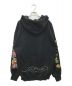 X-LARGE (エクストララージ) ED HARDY (エド ハーディー) ジップパーカー ブラック サイズ:Ⅿ：8000円