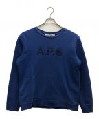 A.P.C.×Carhartt WIPアーペーセー×カーハート ワークインプログレス）の古着「コラボスウェット」｜ブルー