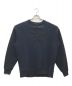 Acne studios（アクネ ストゥディオス）の古着「Oversized Embroidered Sweatshirt」｜ネイビー