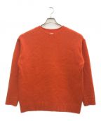 Ron Hermanロンハーマン）の古着「Wool Basic Knit Pullover/ウールベーシックニットプルオーバー」｜オレンジ