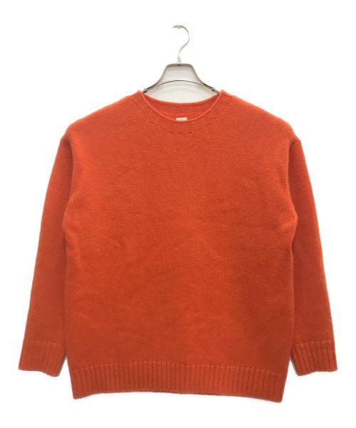 Ron Herman（ロンハーマン）Ron Herman (ロンハーマン) Wool Basic Knit Pullover/ウールベーシックニットプルオーバー オレンジ サイズ:Ⅿの古着・服飾アイテム