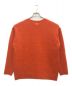 Ron Herman（ロンハーマン）の古着「Wool Basic Knit Pullover/ウールベーシックニットプルオーバー」｜オレンジ