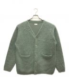 RHC Ron Hermanアールエイチシー ロンハーマン）の古着「Mohair Knit Cardigan/モヘヤニットカーディガン」｜グリーン