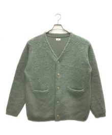 RHC Ron Herman（アールエイチシー ロンハーマン）の古着「Mohair Knit Cardigan/モヘヤニットカーディガン」｜グリーン