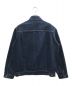 BLUE BLUE (ブルーブルー) Supima Selvedge Denim 2nd Type Trucker Jacket/スーピマセルビッチデニム セカンドタイプ トラッカージャケット インディゴ サイズ:2：10000円