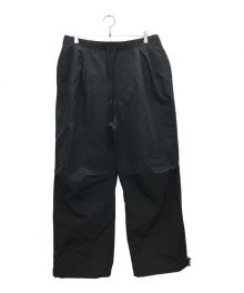 +PHENIX（プラス フェニックス）の古着「GORE WEATHER PROOF OVER PANTS/ゴアーウェザープルーフオーバーパンツ」｜ブラック