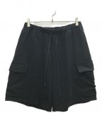 MARKAマーカ）の古着「カーゴショーツ/CARGO SHORTS RECYCLE SUVIN ORGANIC COTTON」｜ブラック