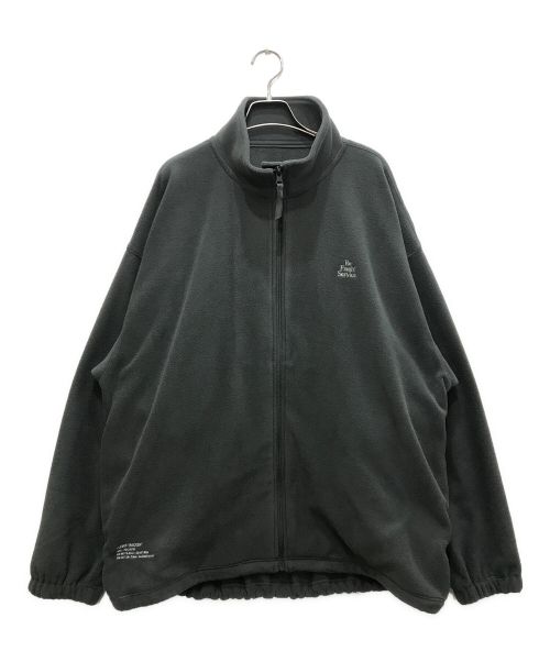 FreshService（フレッシュサービス）FreshService (フレッシュサービス) FLEECE TRACKSUIT JACKET/フリース トラックスーツ ジャケット グレー サイズ:Lの古着・服飾アイテム