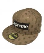 SUPREME×New Eraシュプリーム×ニューエラ）の古着「Monogram Box Logo New Era/モノグラム ボックスロゴ ニューエラ」｜ベージュ