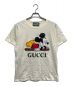 GUCCI（グッチ）の古着「コラボプリントTシャツ」｜ホワイト