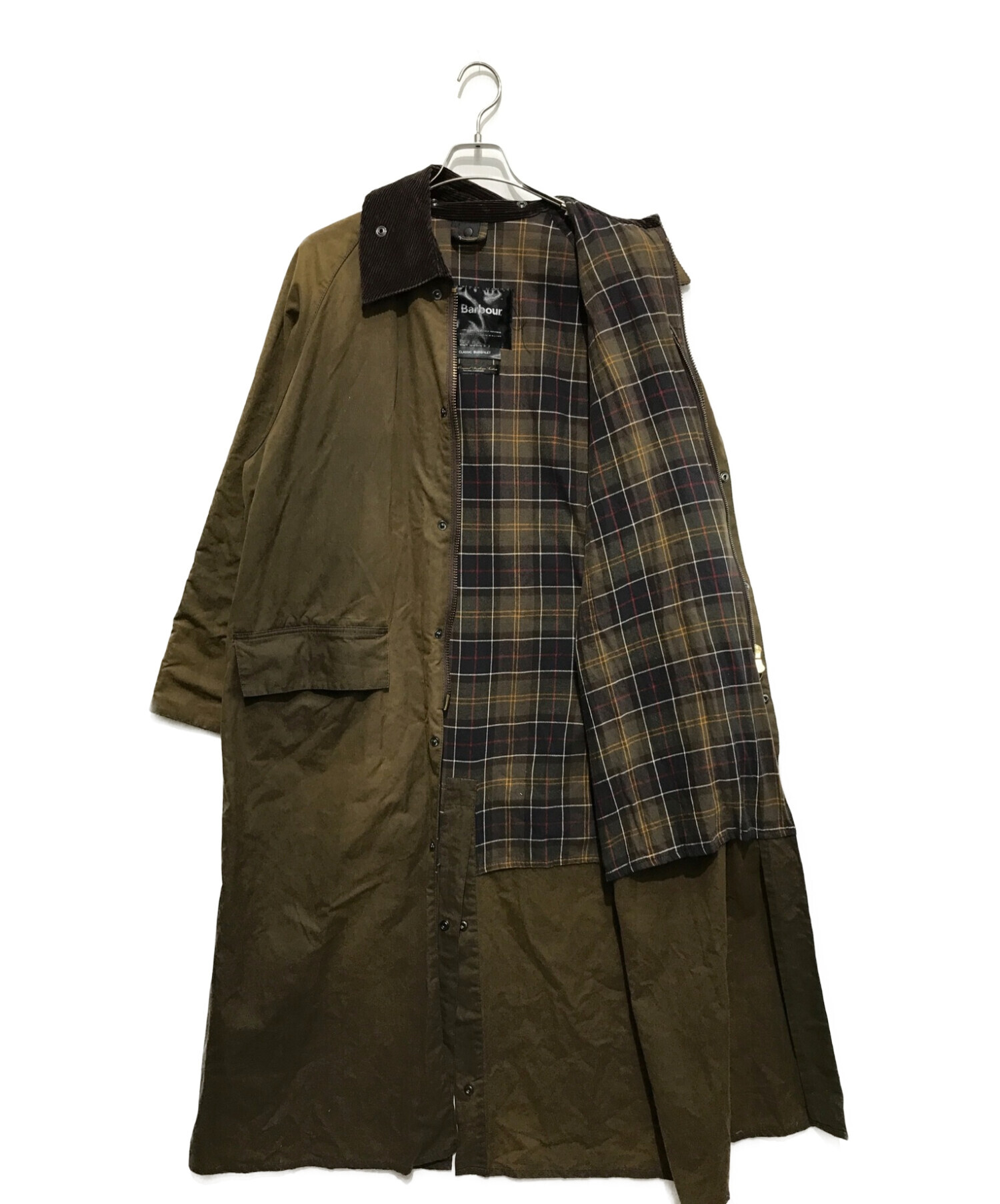 美品 00s BARBOUR CLASSIC BURGHLEY C42サイズ foodclique.org